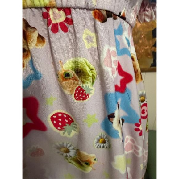 NWT Hot Topic Secret Society Cute Animals Baby Doll Dress XL - Picture 8 of 11